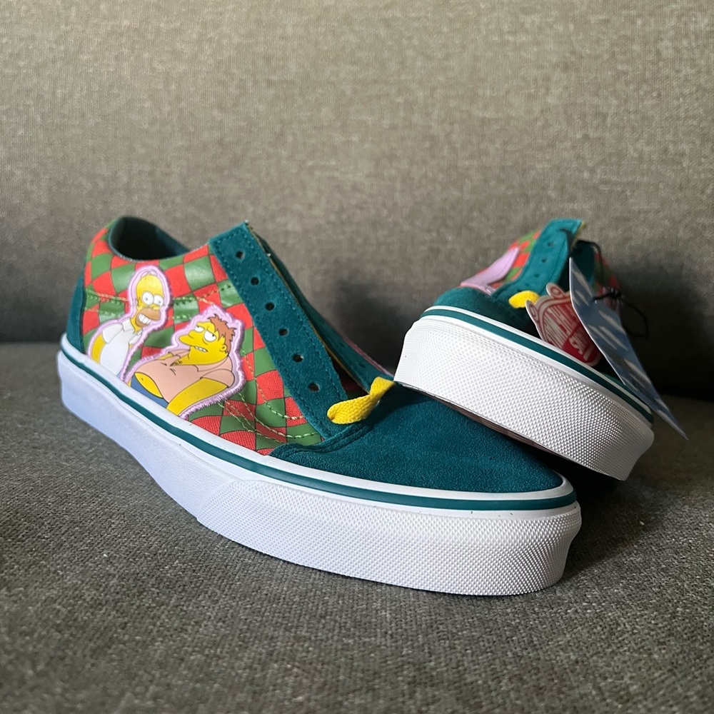 Vans X Simpson Moe’s sneakers. New with box and tags.